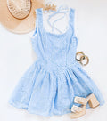 BABYDOLL PINSTRIPE DRESS