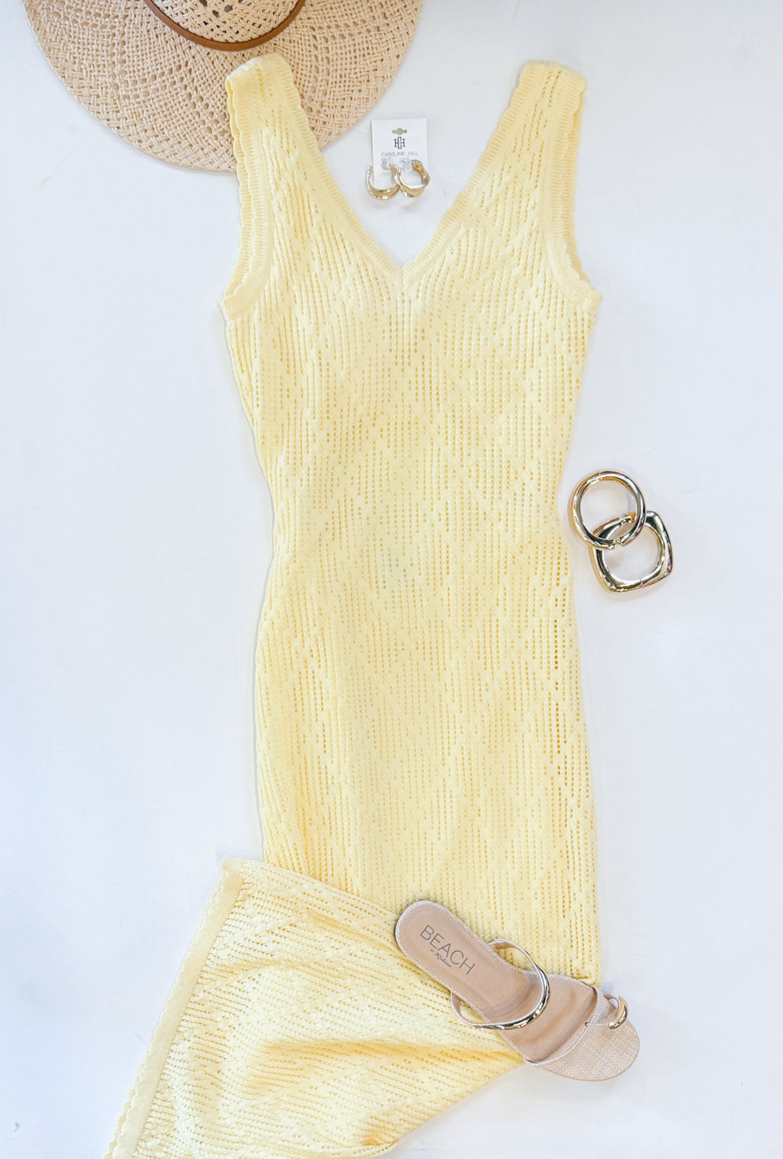 MALDIVES CROCHET DRESS – The Golden Hanger