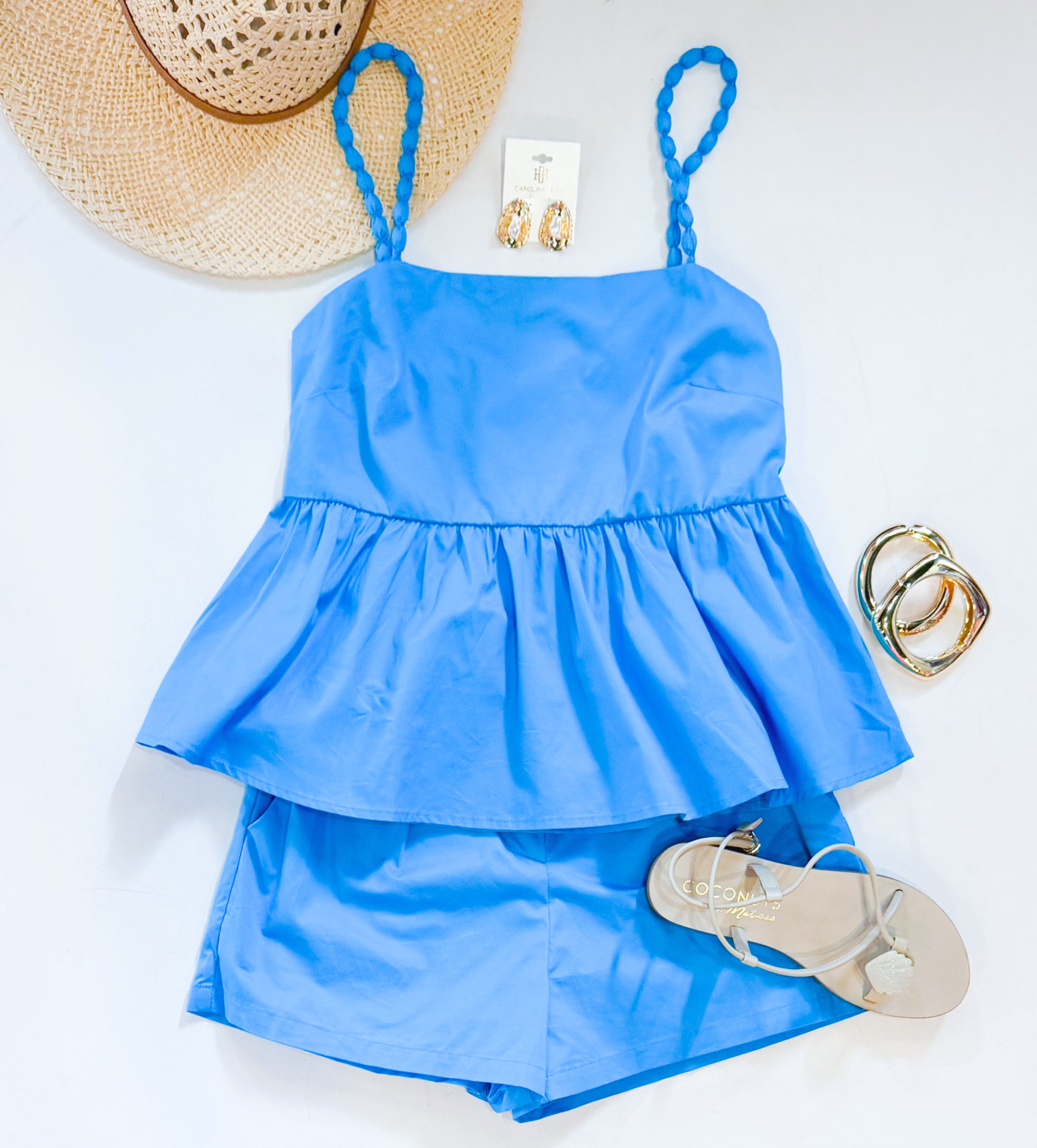 OCEAN BLUE SHORT SET