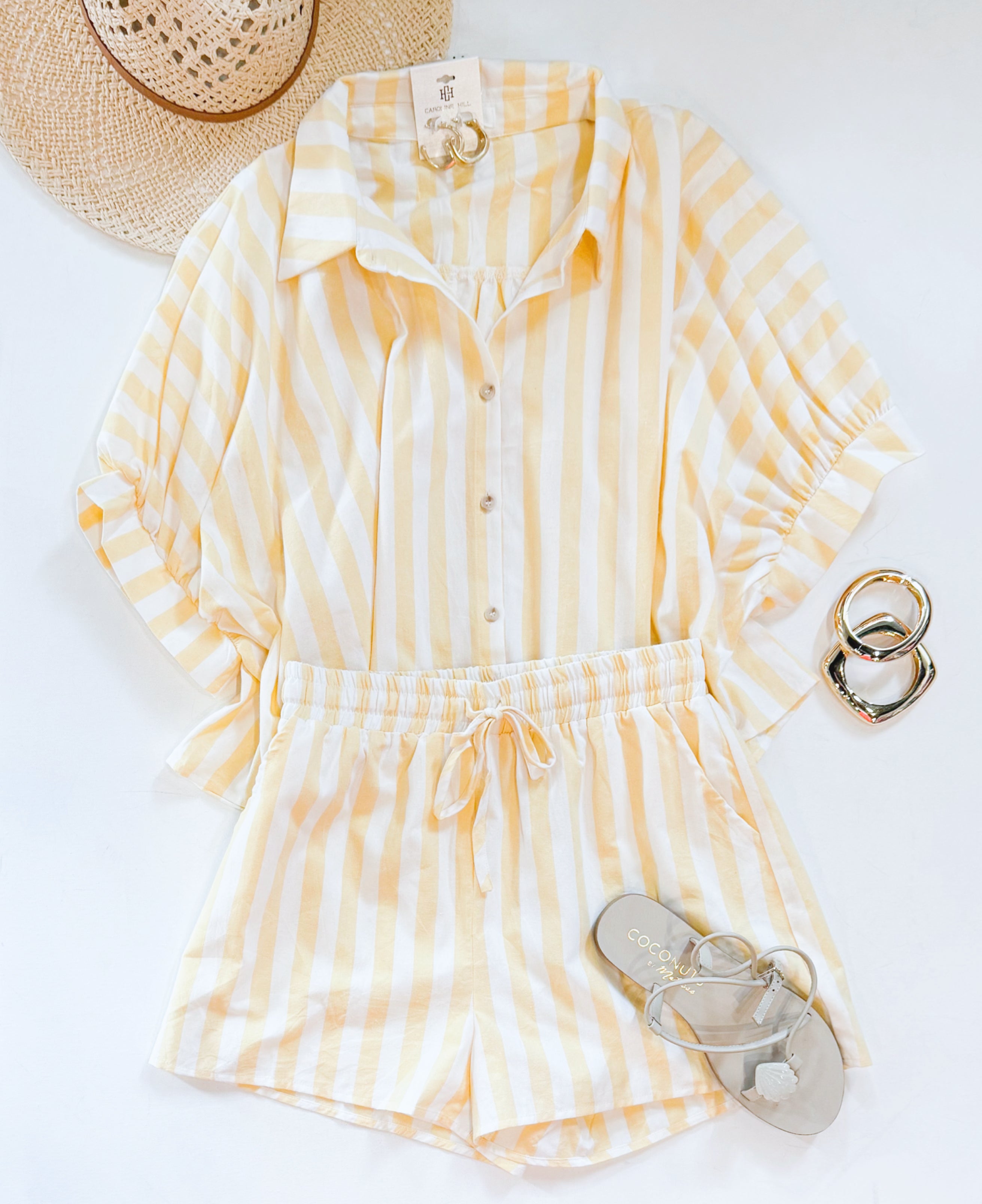 LEMON GELATO SHORT SET