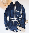 AFTER DUSK BUTTONDOWN SET
