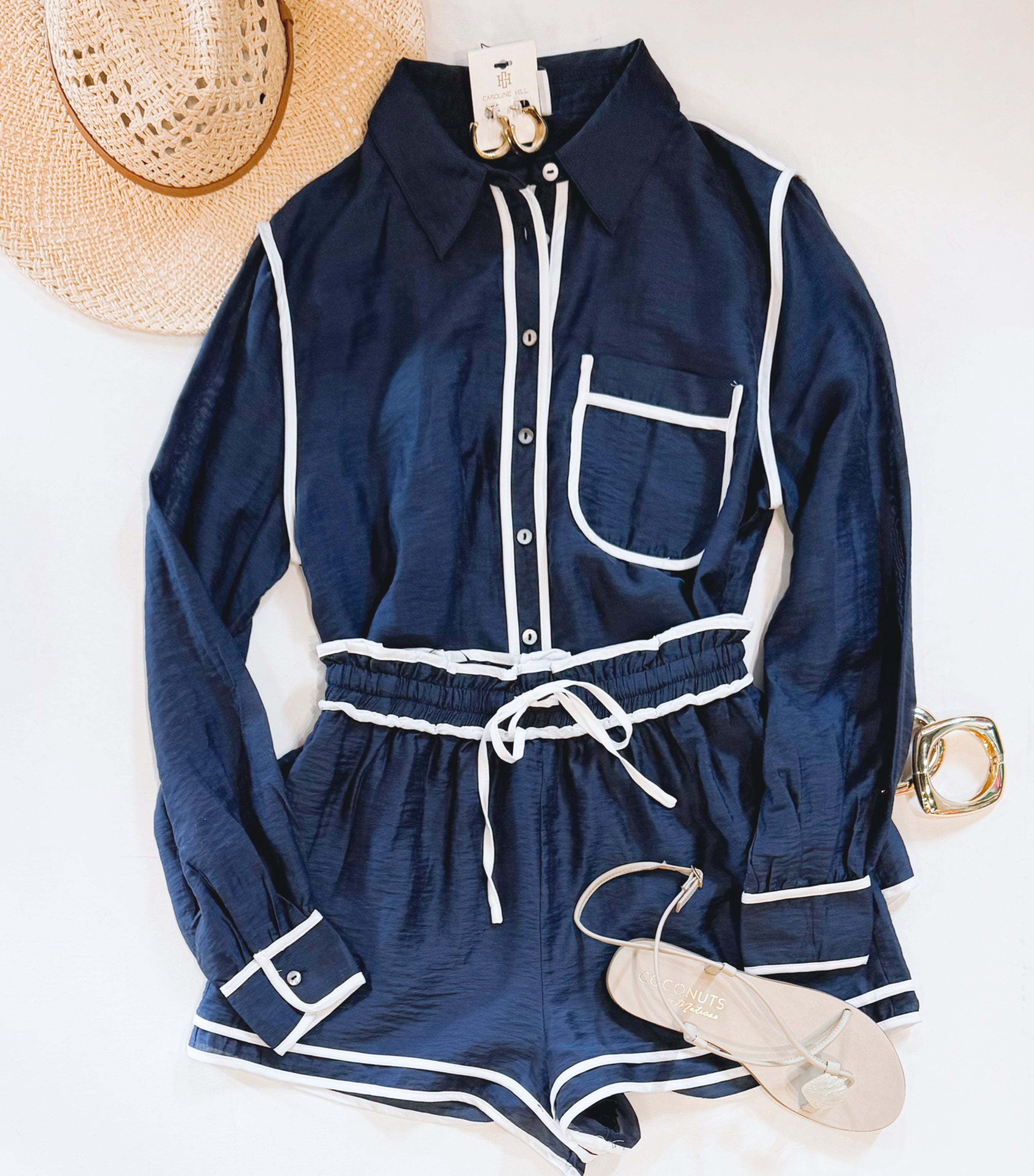 AFTER DUSK BUTTONDOWN SET