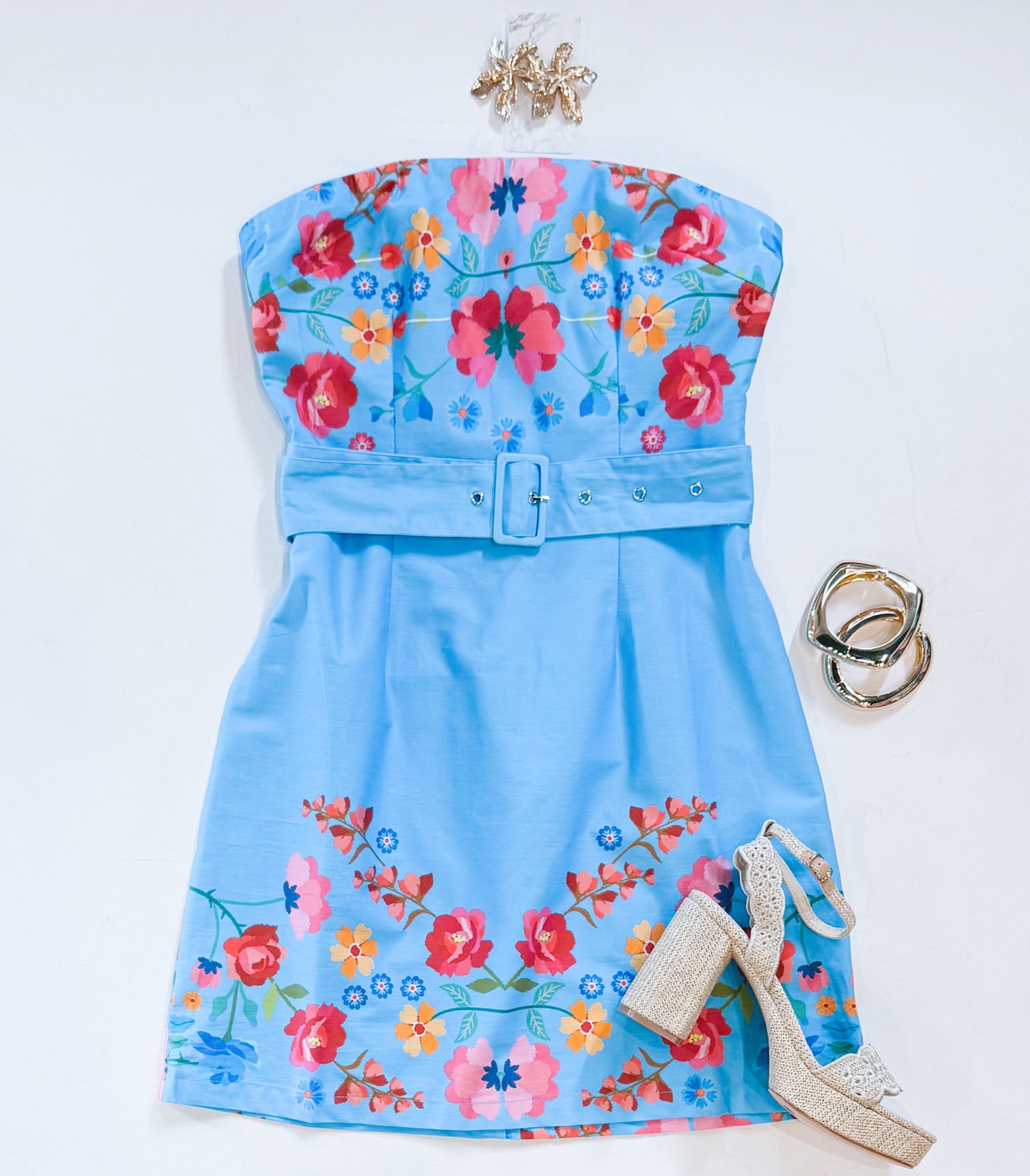 RIO STRAPLESS DRESS