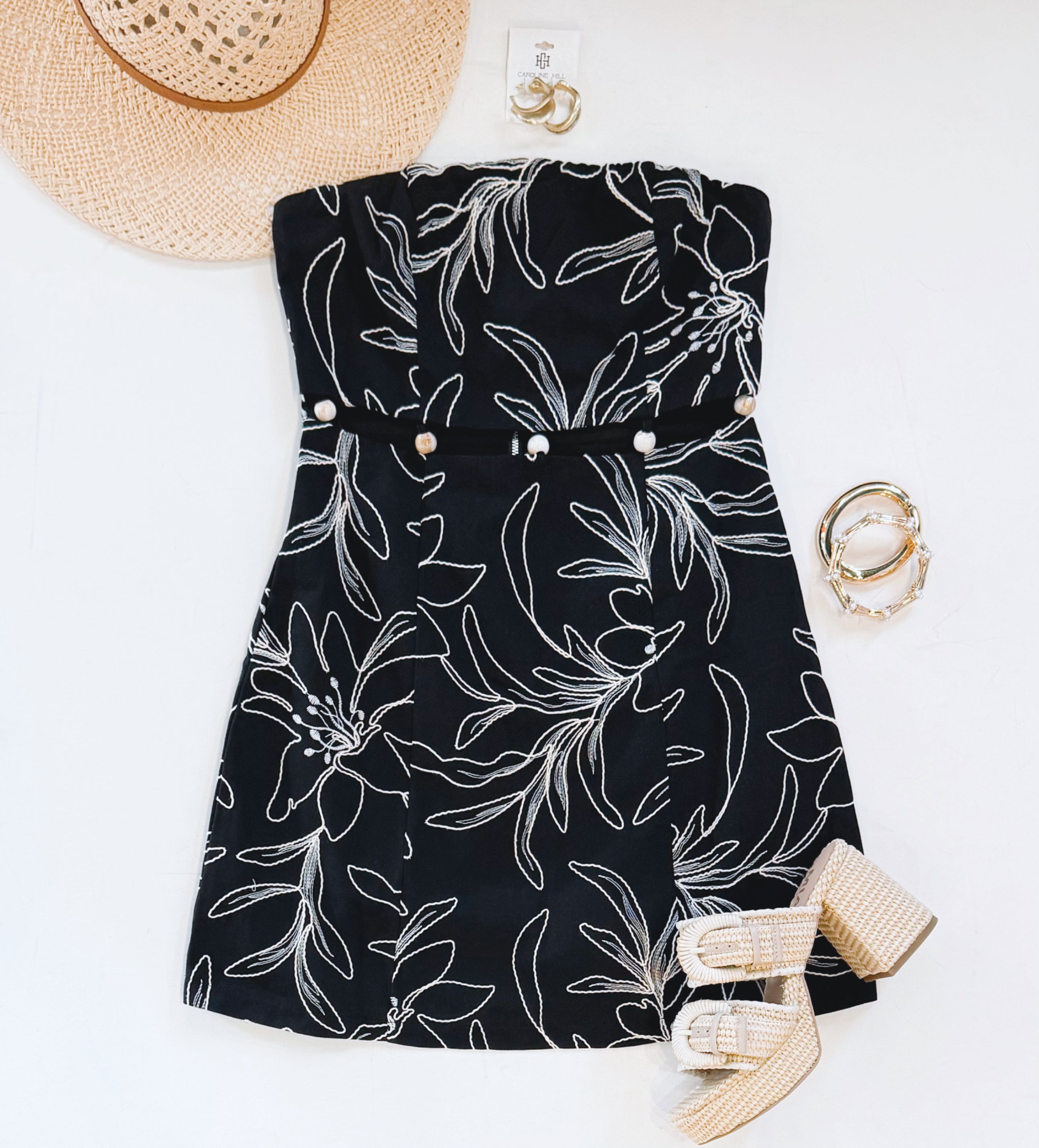 BAHAMA MAMA CUTOUT DRESS