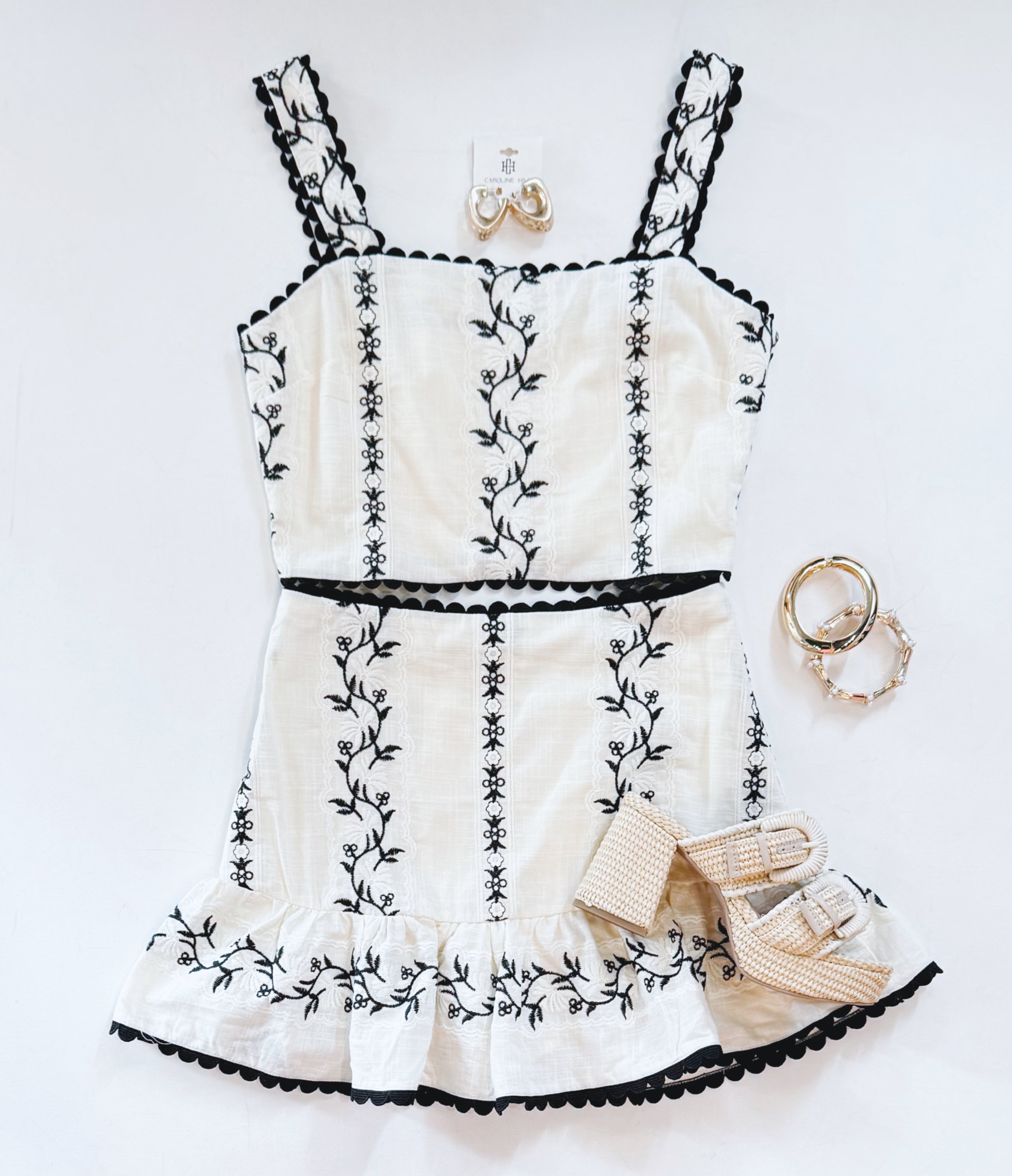 OUT OF OFFICE SKORT SET