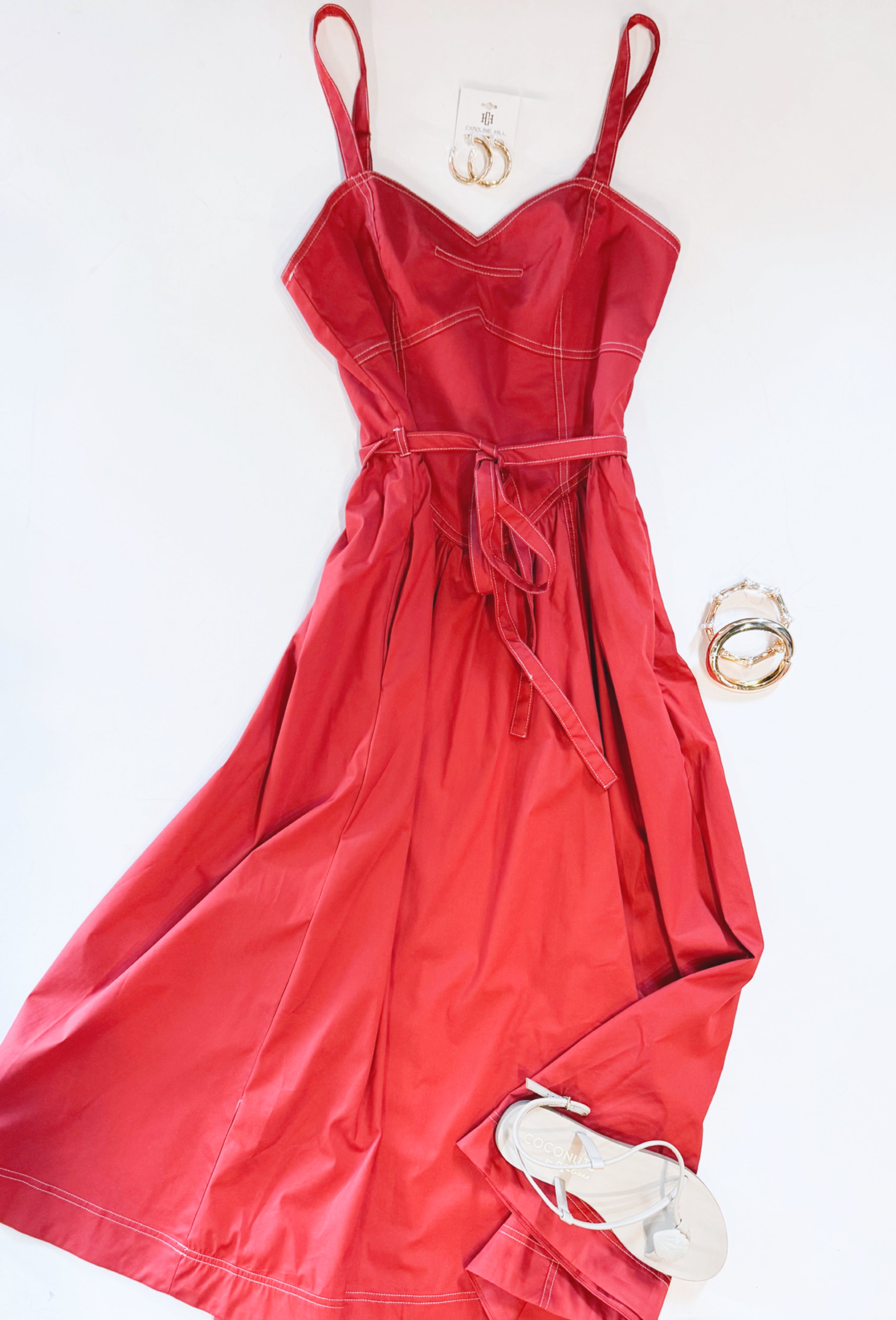 STADIUM MIDI DRESS
