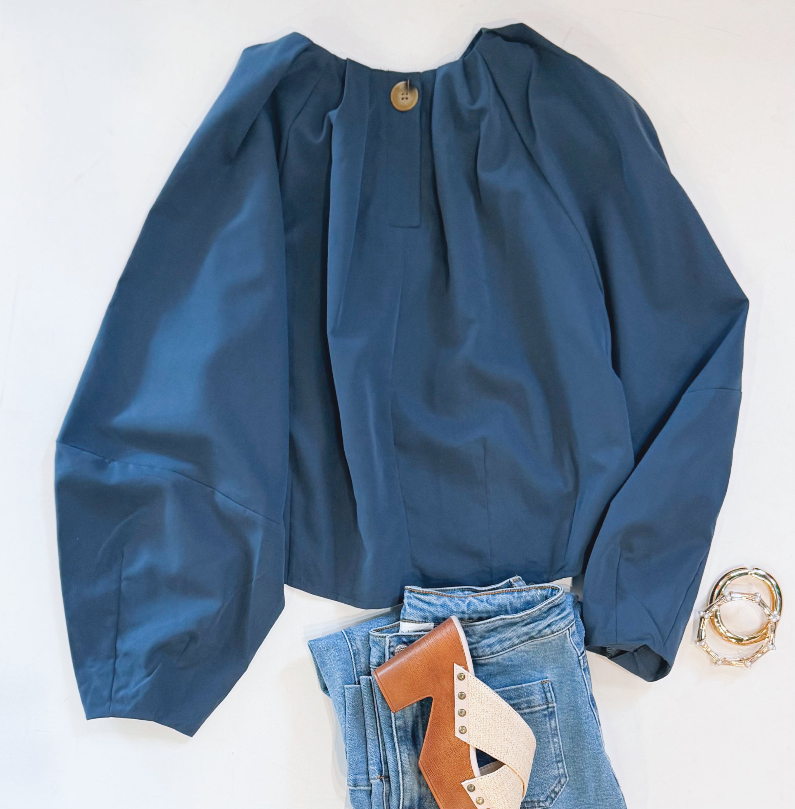 SO MOD SLATE BLOUSE