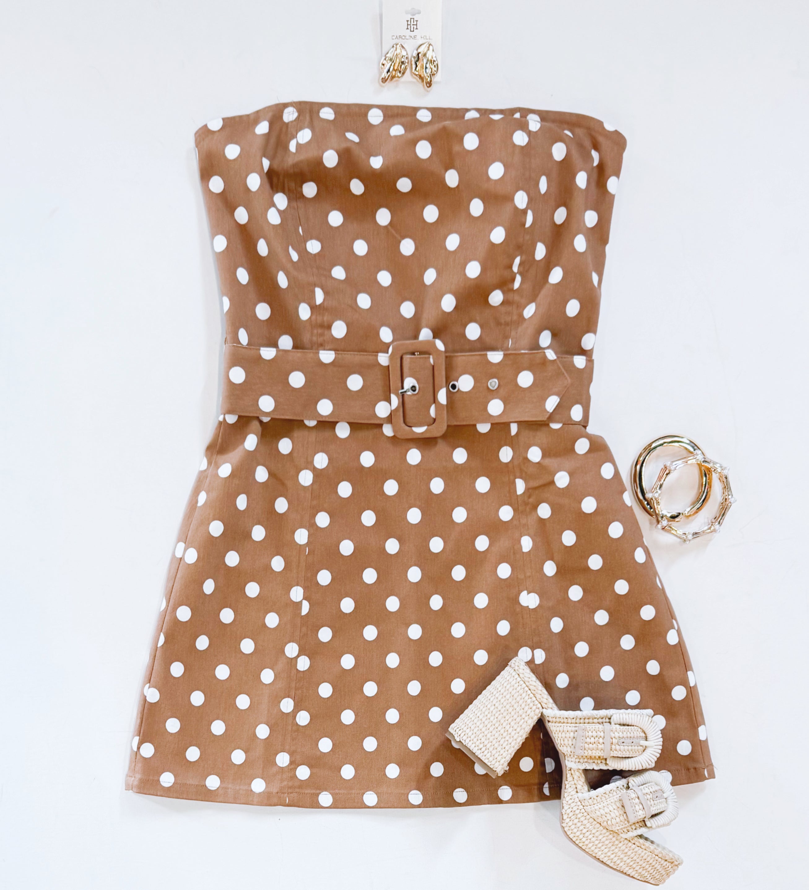 LITTLE LADY POLKADOT DRESS