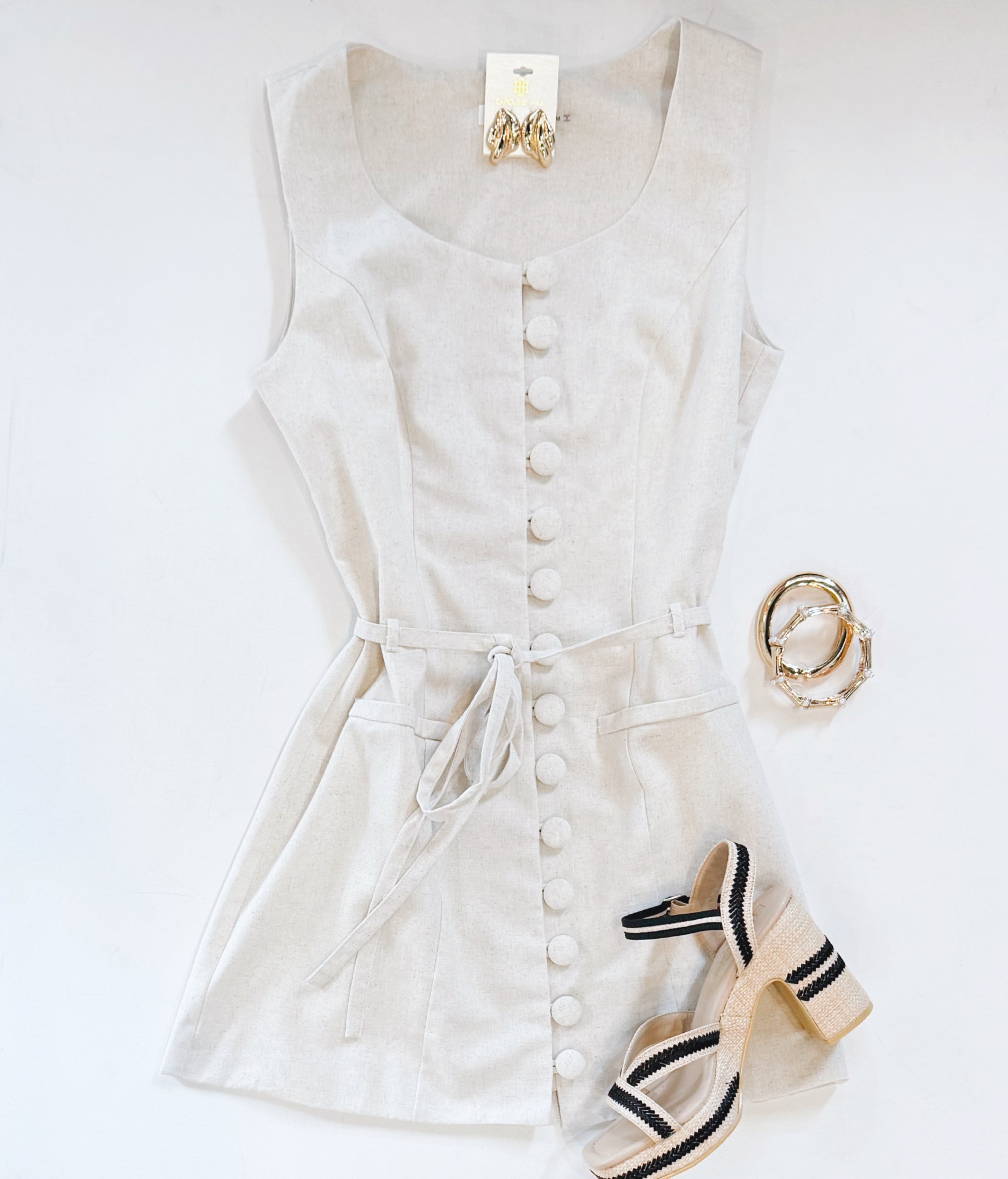 BLANK CANVAS MINI DRESS