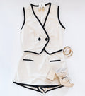 FIRST CLASS SKORT SET