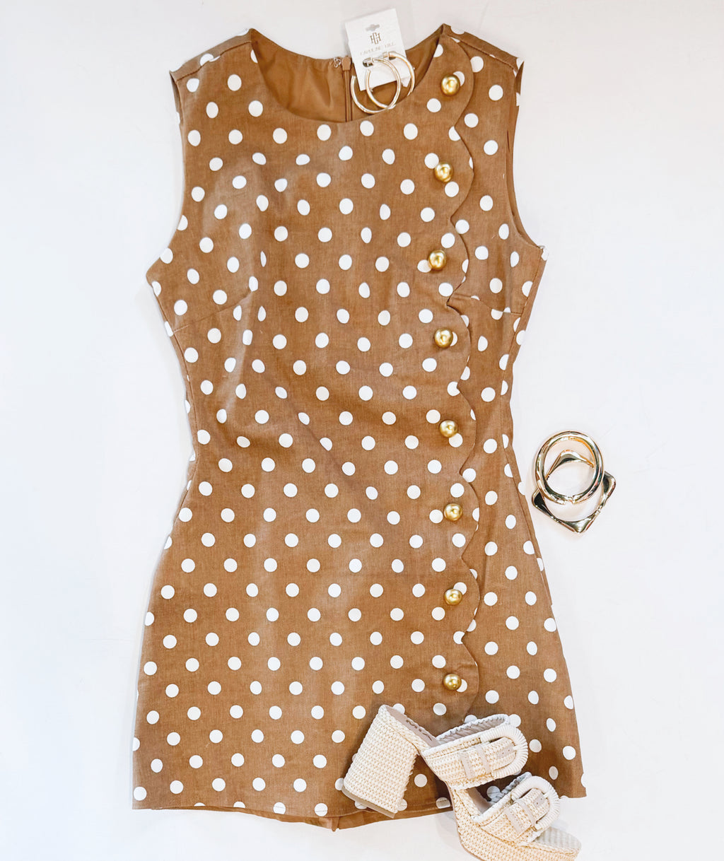 BUSINESS CLASS ROMPER-DRESS