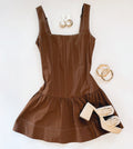ESPRESSO HONKY TONK DRESS