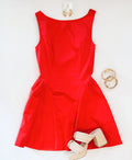 DOWNTOWN LIPSTICK DRESS
