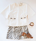 RIDING LESSONS SUEDE TOP