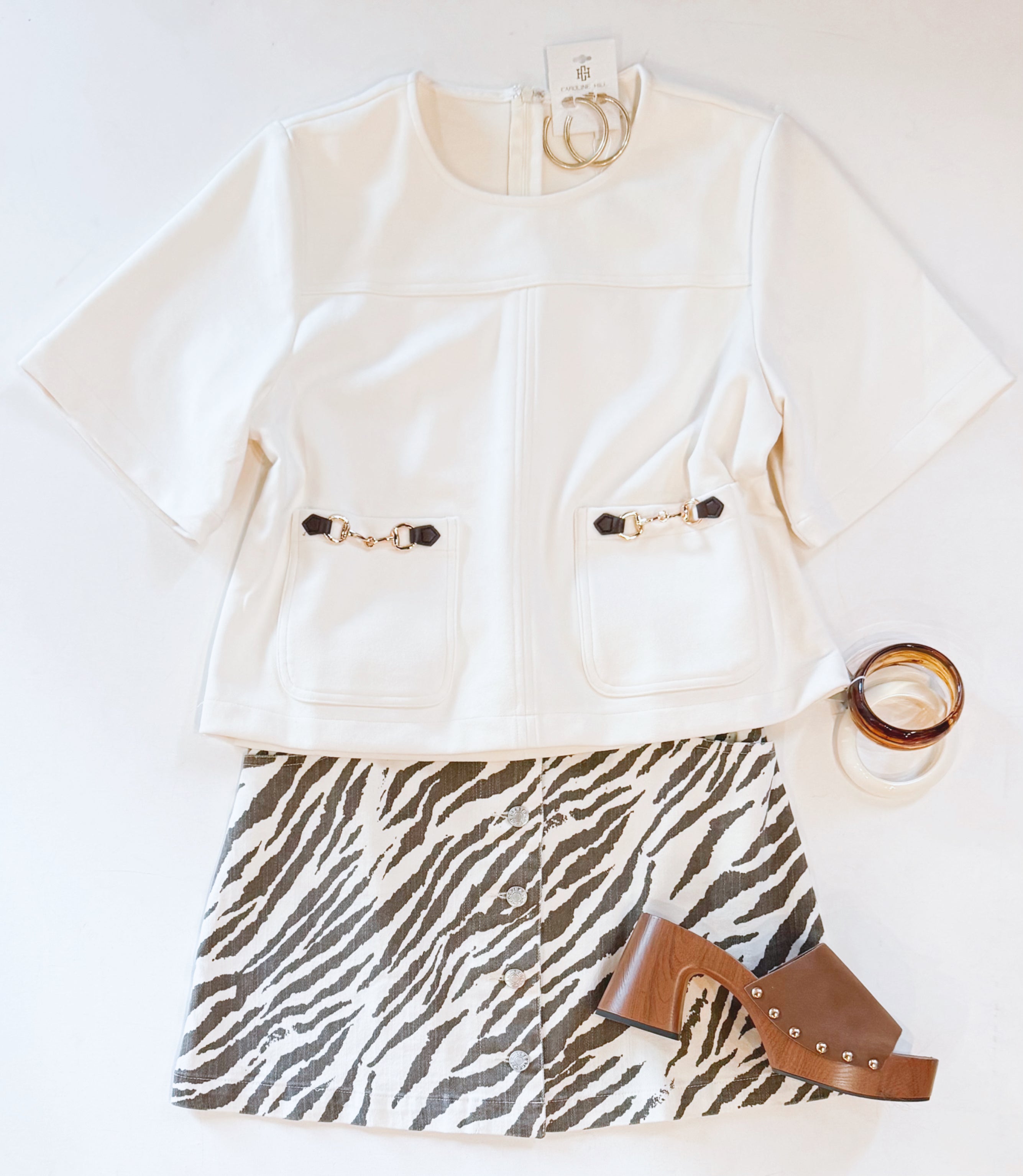 RIDING LESSONS SUEDE TOP