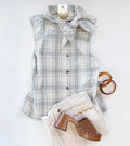 WALLACE PLAID TANK