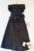 LITTLE BLACK MIDI DRESS