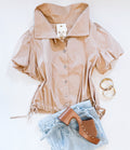 WINDY CITY CAMEL TOP