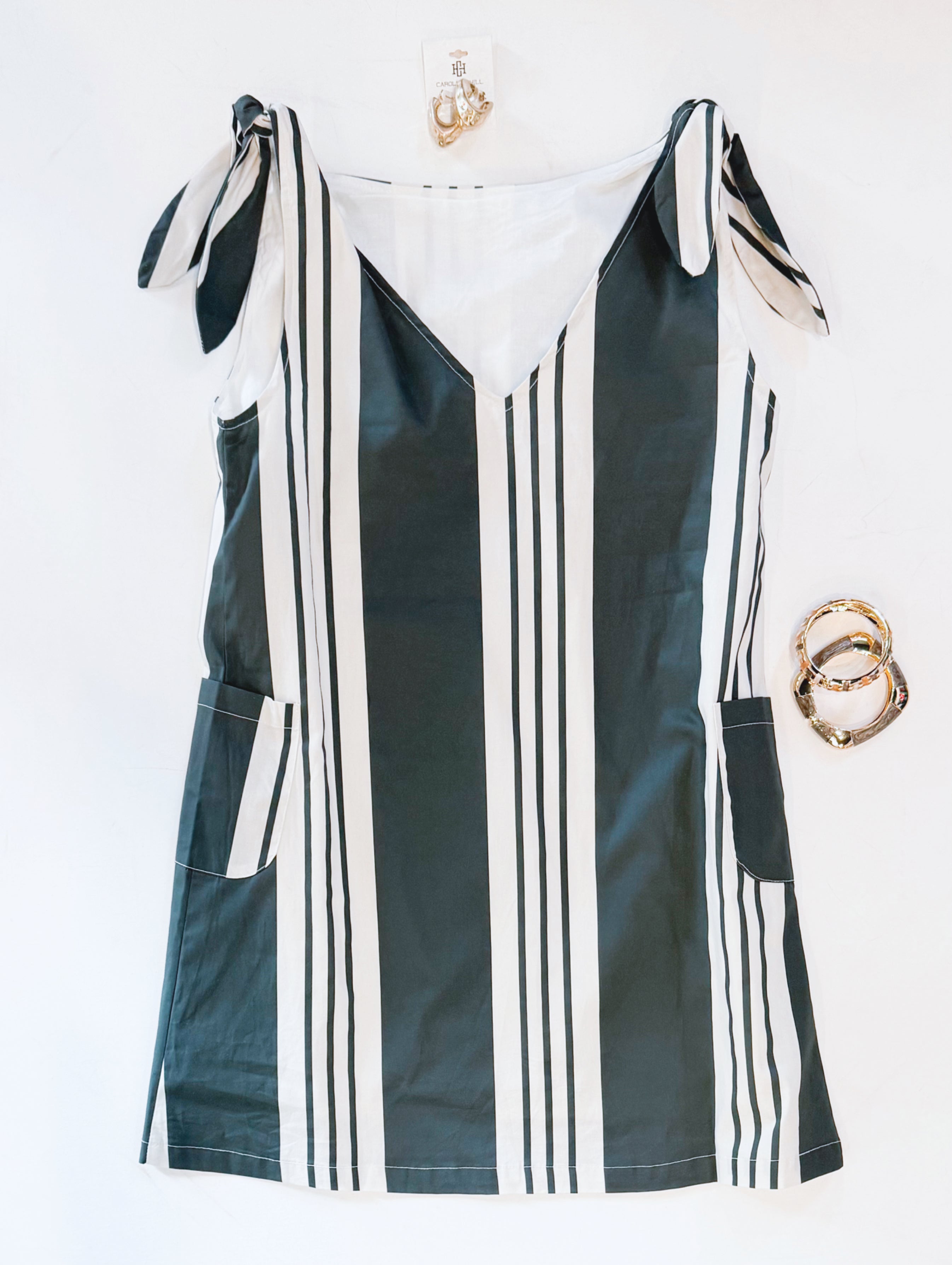 FOREST STRIPES POCKET SHIFT