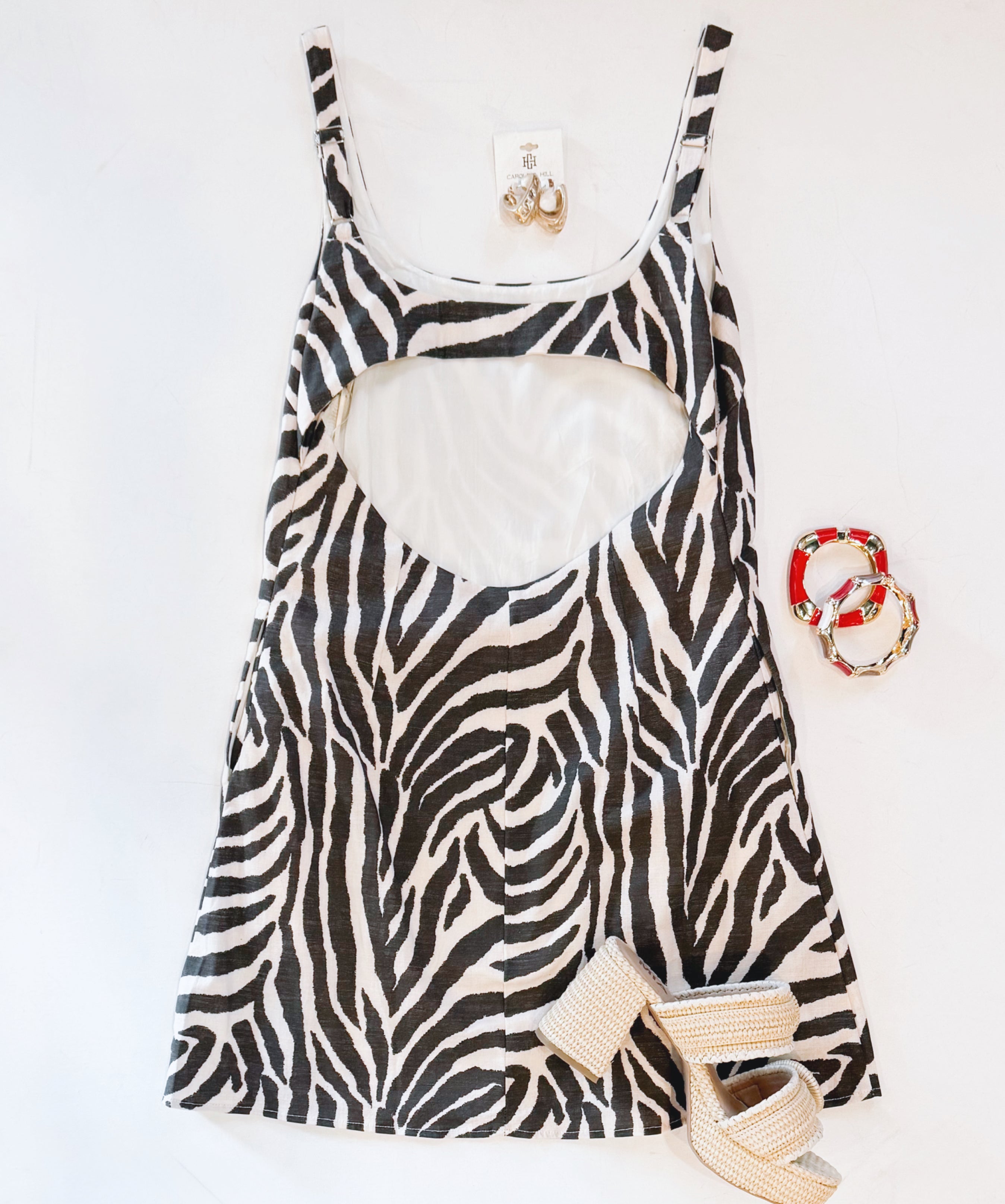 WILD CHILD ZEBRA DRESS