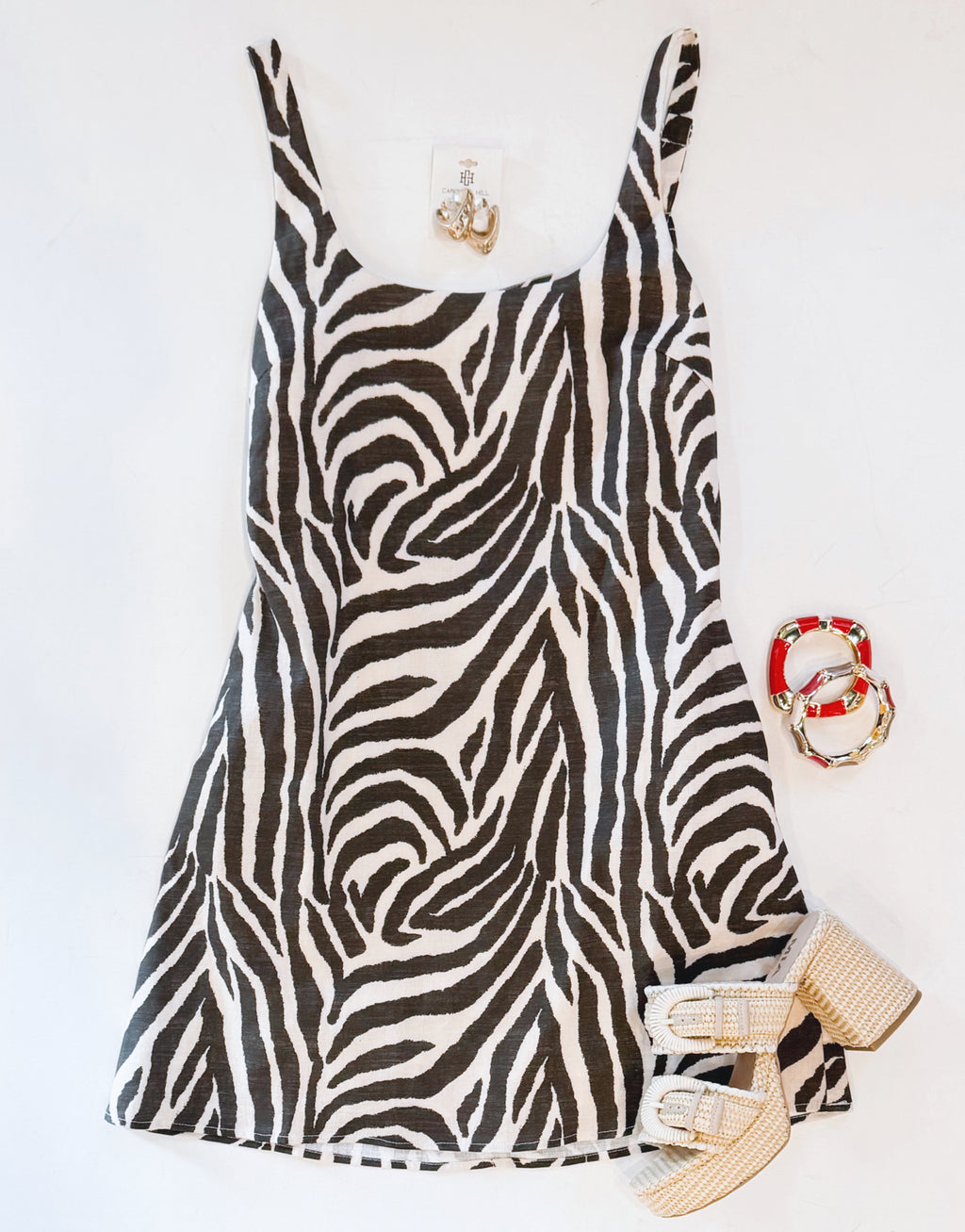 WILD CHILD ZEBRA DRESS