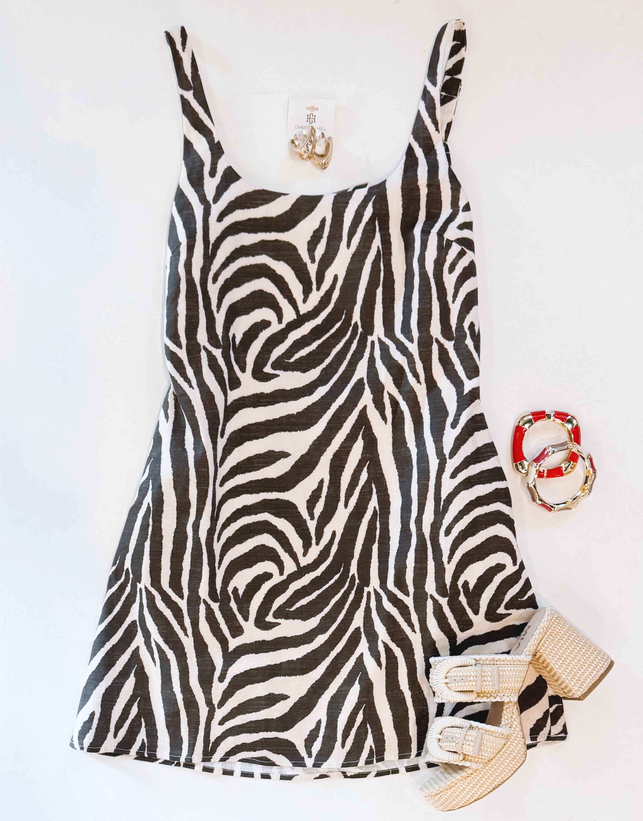 WILD CHILD ZEBRA DRESS
