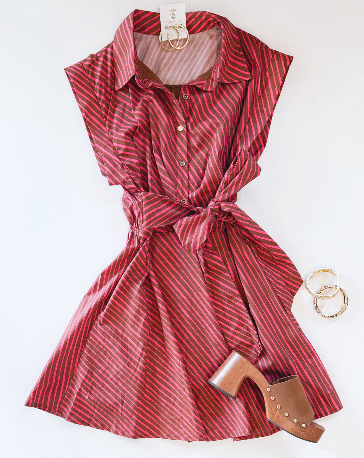 WEEKDAY BUTTONDOWN DRESS