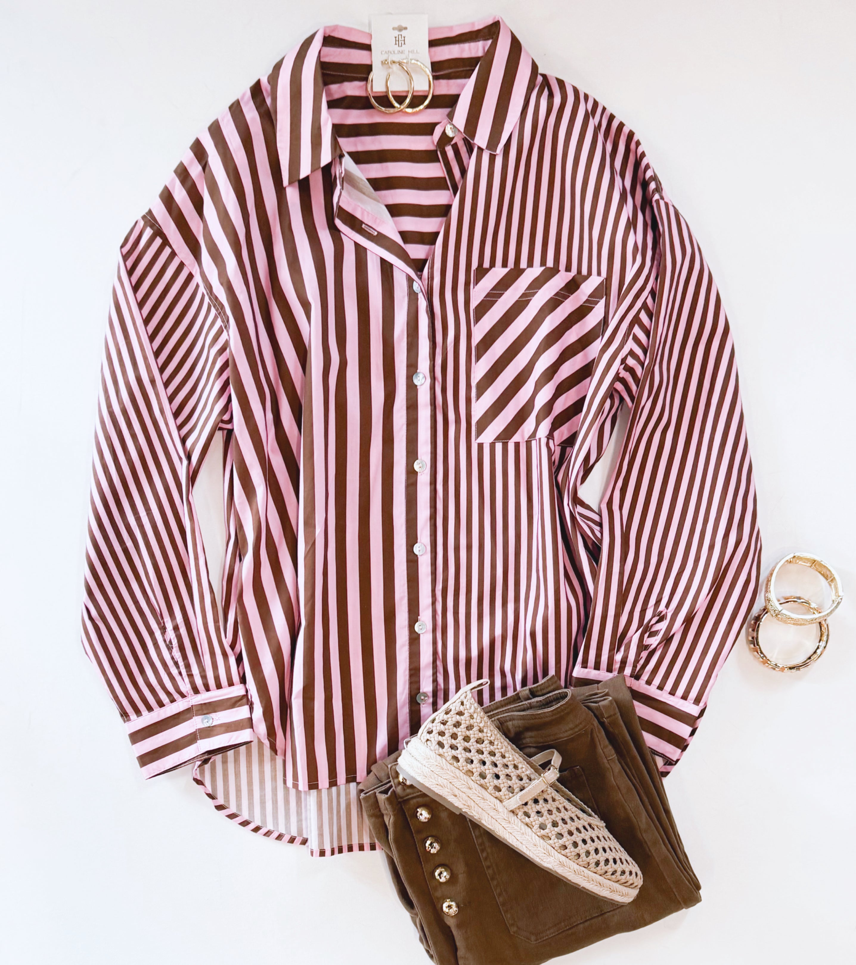 FALL FESTIVAL OVERSIZED BUTTONDOWN