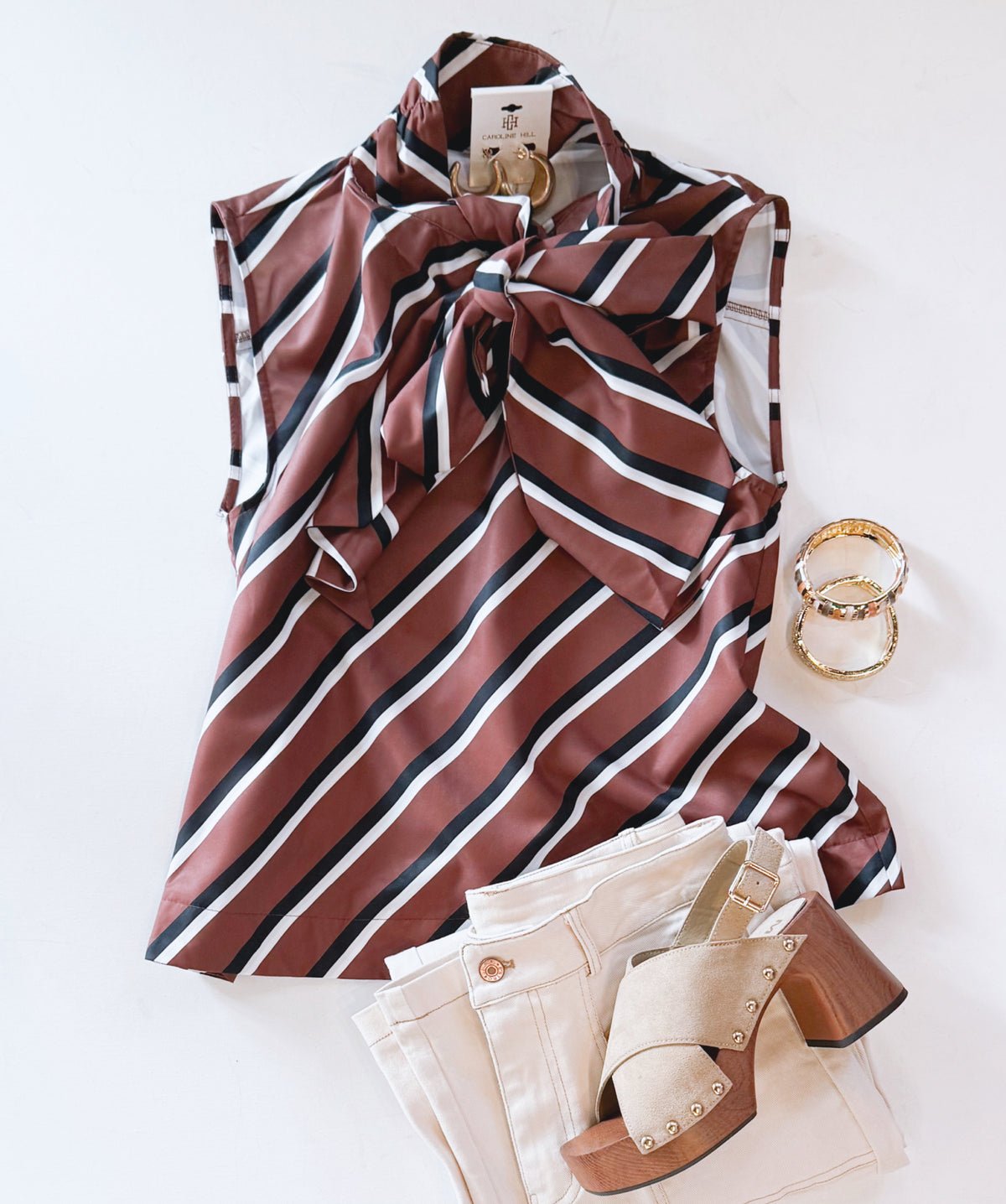 CAFE LATTE BOW TOP