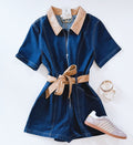 SIDE SADDLE ROMPER