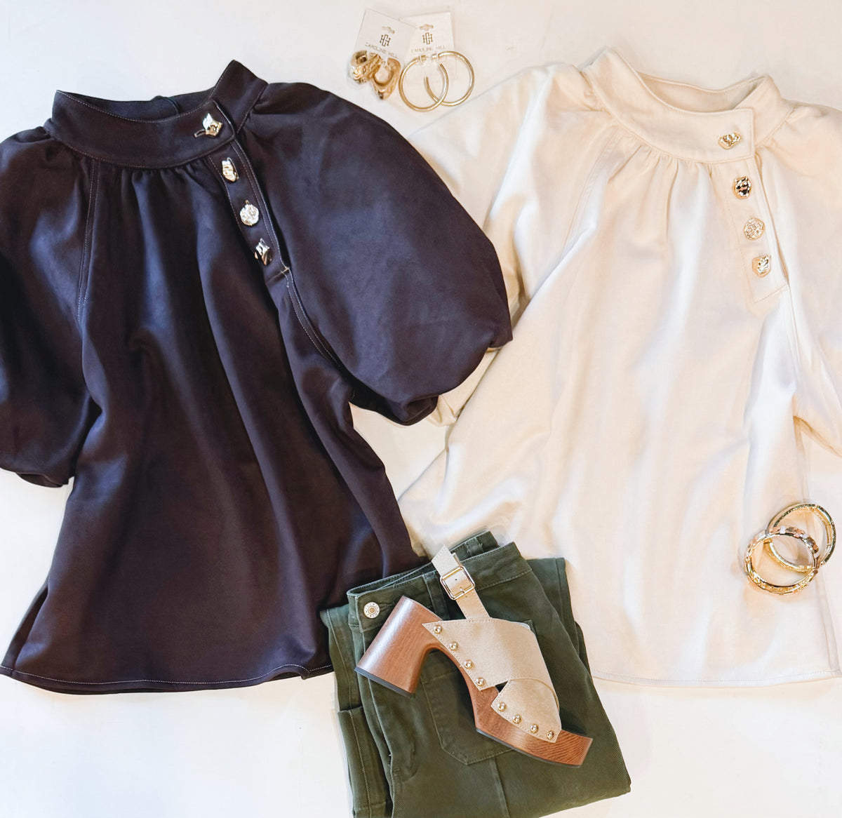 SUEDE BABE TOP (ESPRESSO)