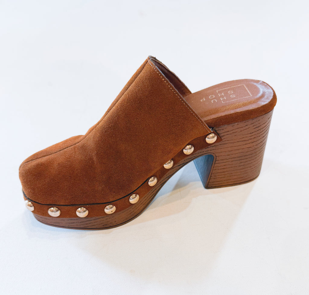 GENEVA FALL CLOG (COGNAC)
