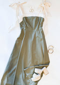 MUTED OLIVE DAY DRESS
