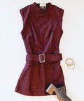 TOAST OF THE TOWN BELTED DRESS