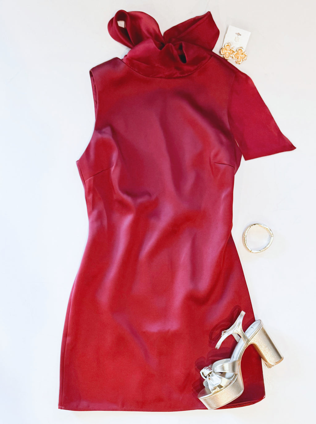 SO CLASSIC BACKLESS EVENT DRESS