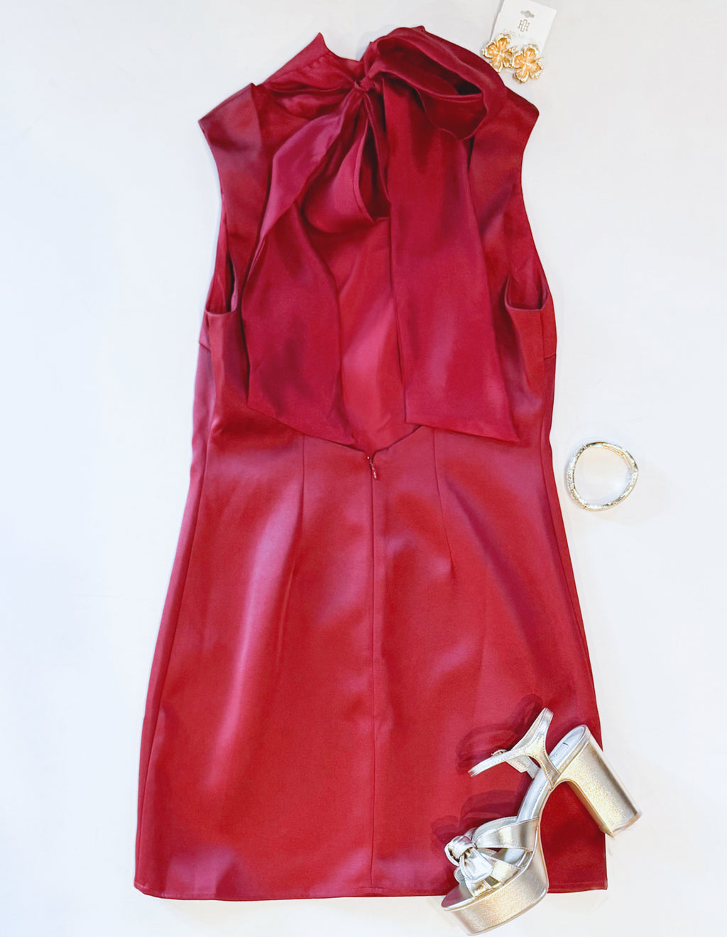 SO CLASSIC BACKLESS EVENT DRESS