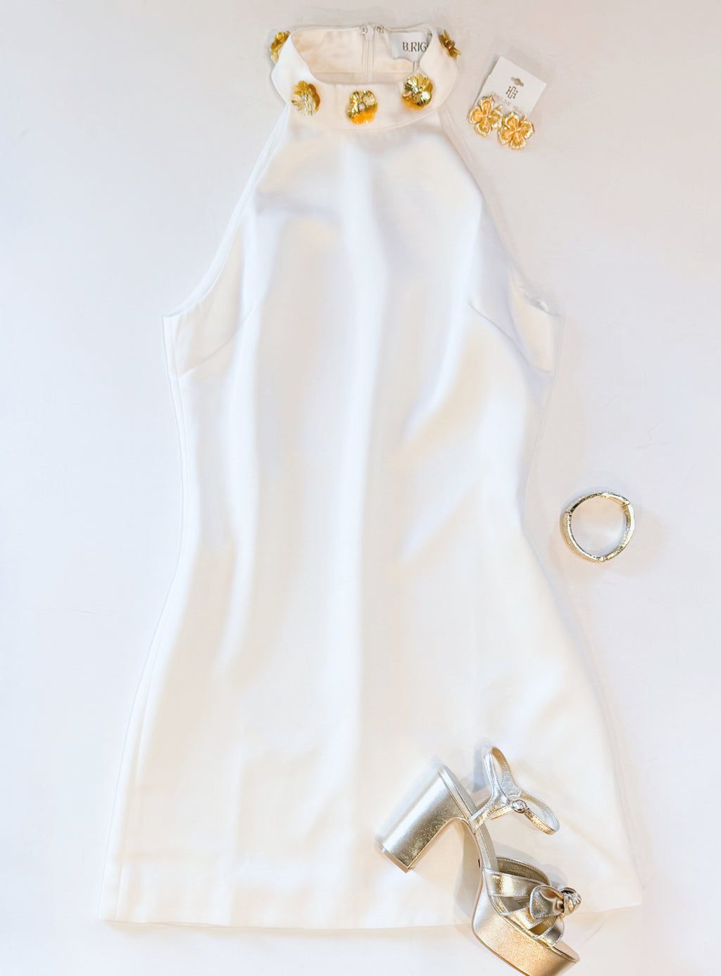 CLEO IVORY EVENT DRESS