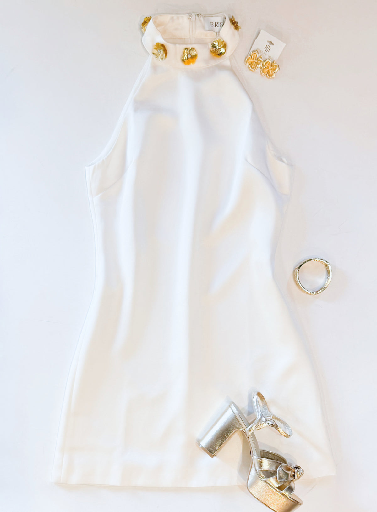 CLEO IVORY EVENT DRESS