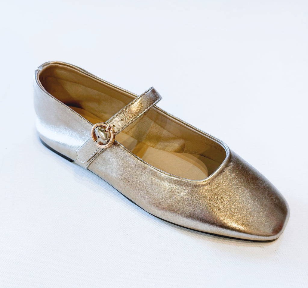ANNABELLE ANTIQUE GOLD FLAT