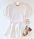 CREME BRULEE KNIT SET