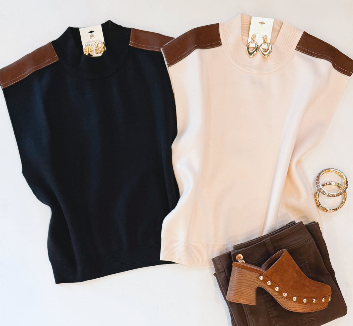 LET'S GO RIDING KNIT (CREAM)