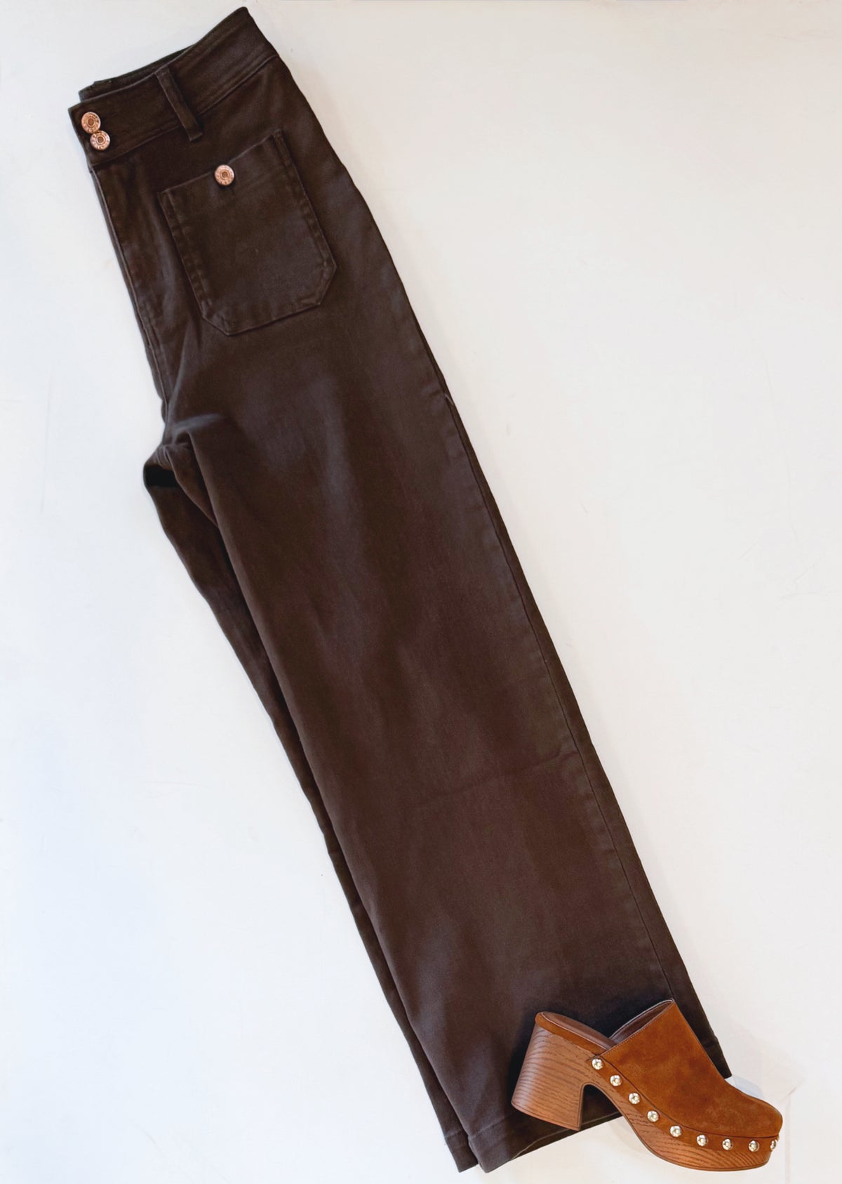 ESPRESSO CROP DENIM
