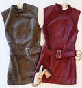 TOAST OF THE TOWN BELTED DRESS (WINE)