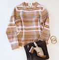 SANTA FE FRINGE SWEATER