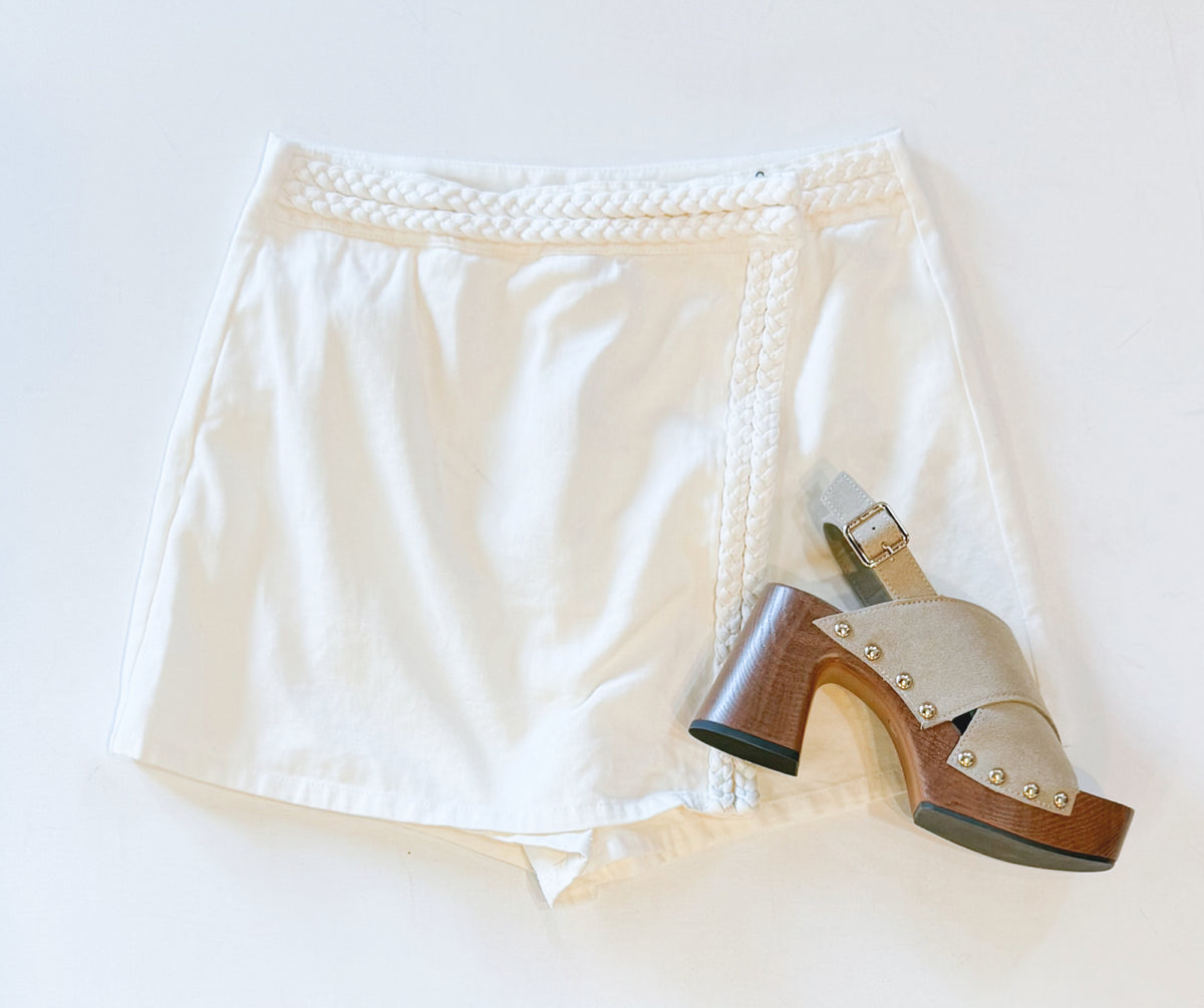 WILD WEST BRAIDED SKORT