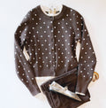DOTTIE RUFFLE CARDI